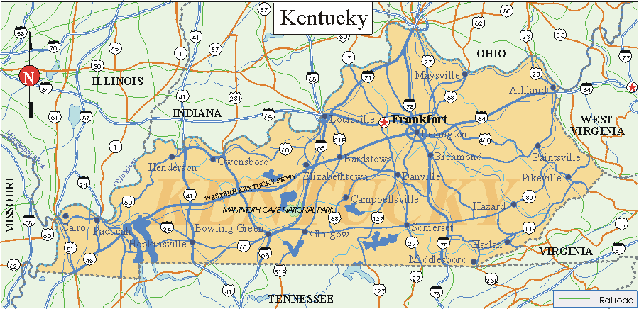 Kentucky Facts And Symbols Us State Facts