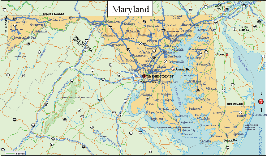 Maryland Facts and Symbols - US State Facts