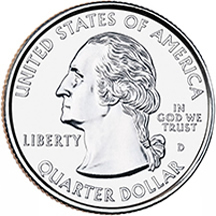 Maine State Quarter - Front