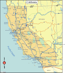 California State Map