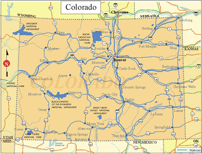 Colorado State Map