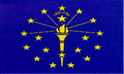 Indiana State Flag