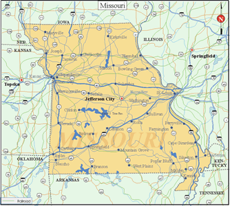 Missouri State Map