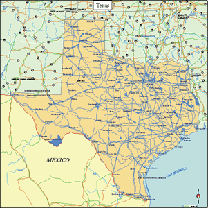 Texas State Map