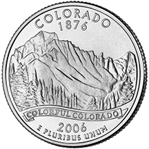 Colorado State Quarter - Back